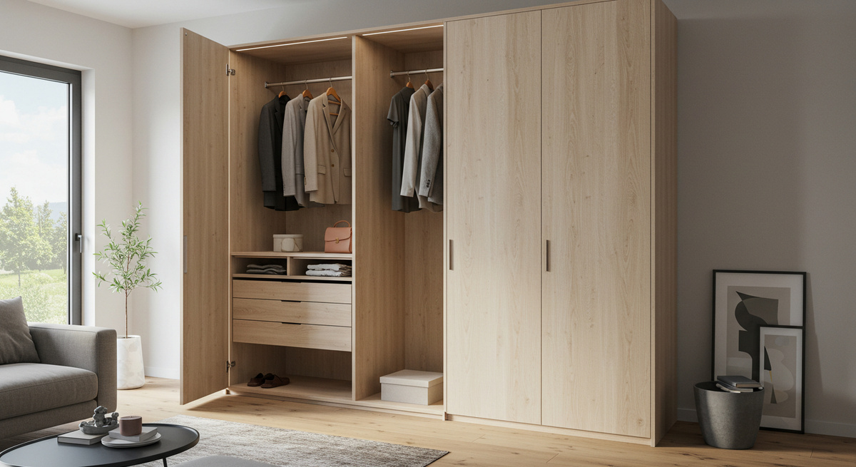 Пример наполнения гардероба