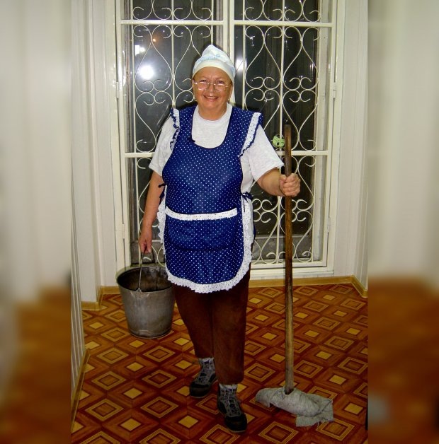 Наша дорогая баба Маша!