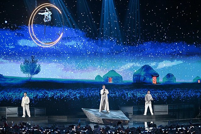    Трио «NOMAD». Фото: РИА Новости/ Сергей Бобылев