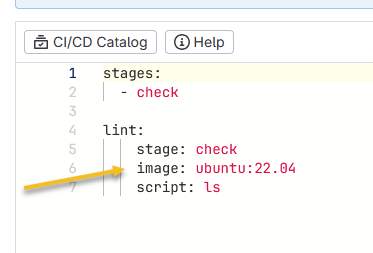 Выбор операционной системы для контейнера в раннере
