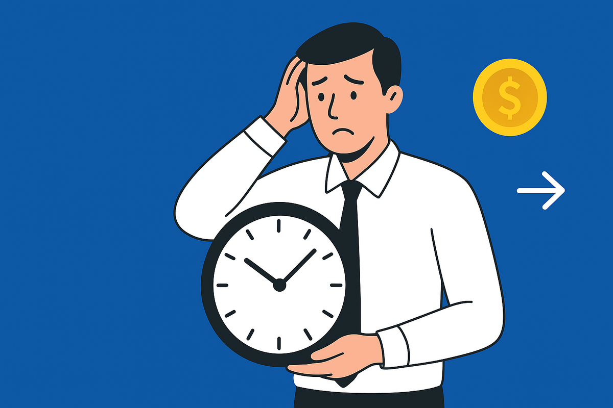 Типичный продавец своего времени :-)