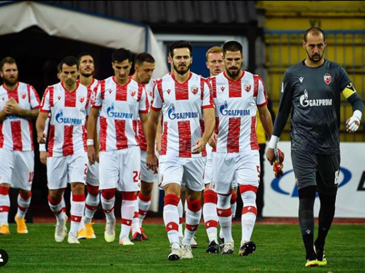    Футболисты "Црвены Звезды"© Фото : Instagram "Црвены Звезды"