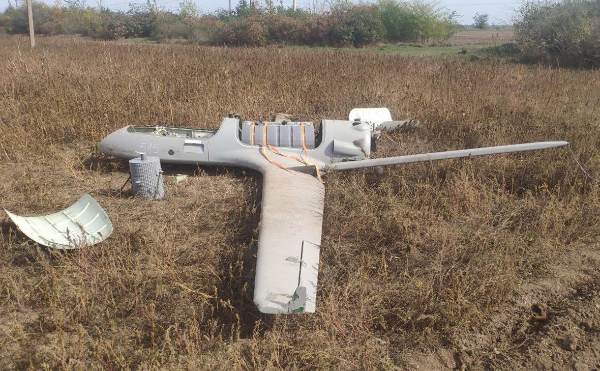 Сбитый БПЛА типа «Лютый»
