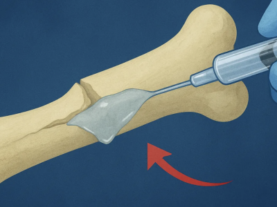    Костный клей фиксирует переломы за три минуты