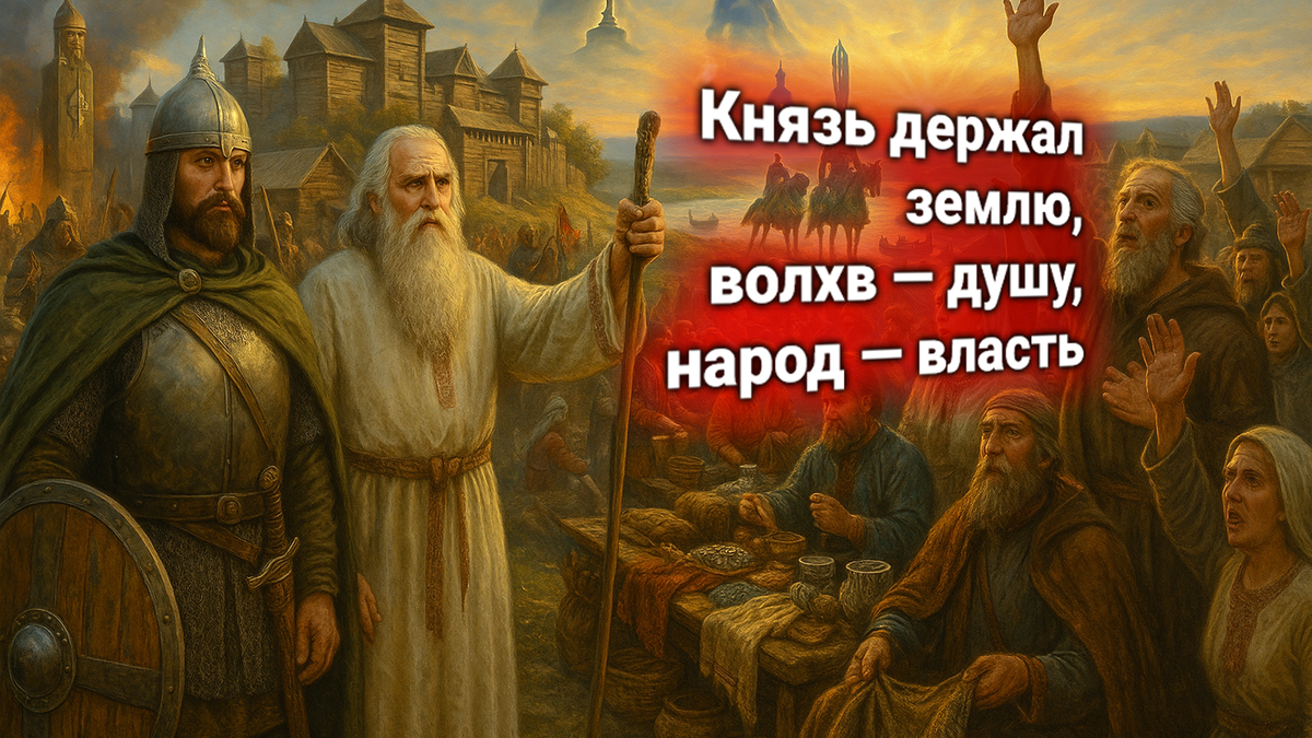 🛡 А что было на Руси до Рюрика? Держава князей, вечей, воевод и меча