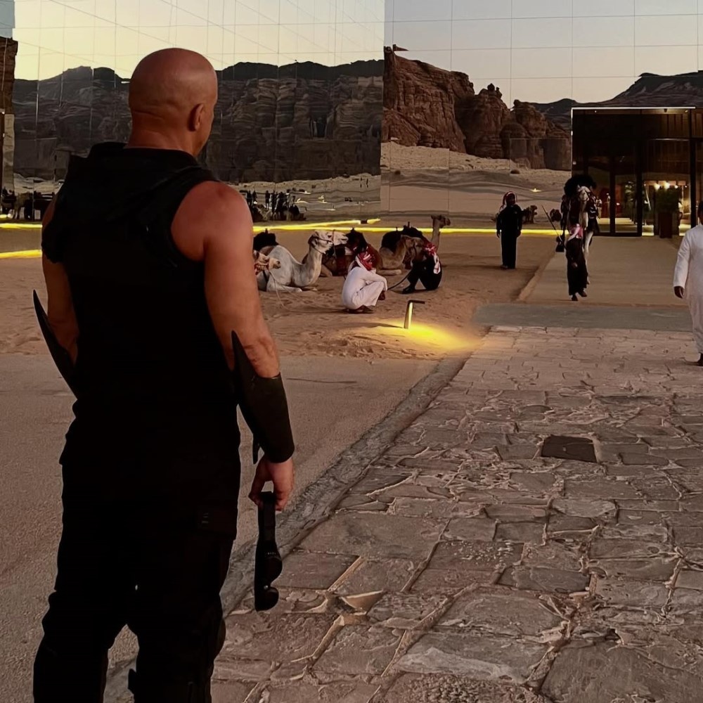     Кадр со съемок фильма «Риддик: Фурия» / Фото: соцсети Вина Дизеля