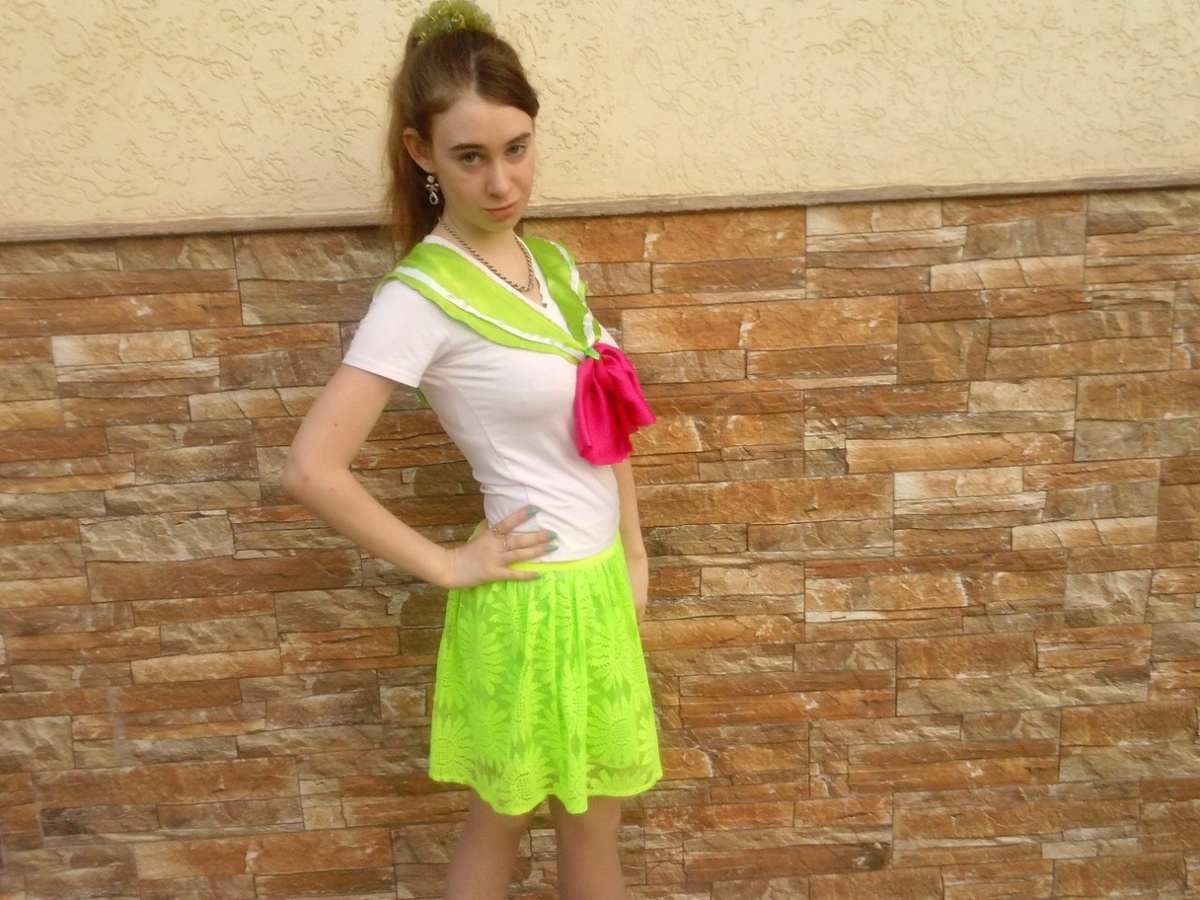 Ориби Каммпирр. Период пробы косплея по аниме: Сейлор Мун: Юпитер, 2014 г © Copyright: Ориби Каммпирр