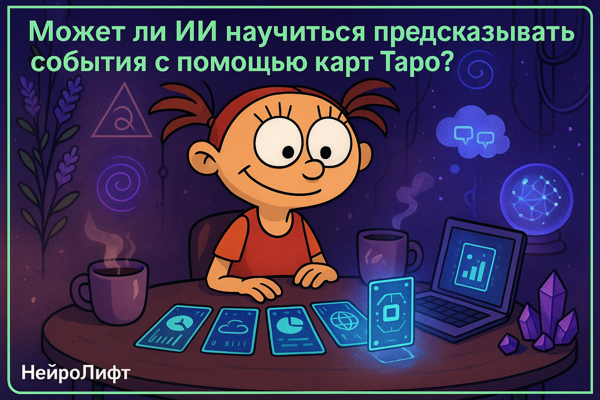искусственный интеллект, ИИ, карты Таро, предсказания, мудрость карт, виртуальные расклады, персонализированные советы, автоматизация, чат GPT, таролог, гадание, данные, статистика, анализ, эмоции, дата рождения, прогнозы, контент, самопознание, глубокое гадание, регулярные расклады, онлайн консультации, социальные сети, вовлеченность, Make.com, Telegram-боты, личный бренд, сотрудничество, эзотерика, новейшие технологии