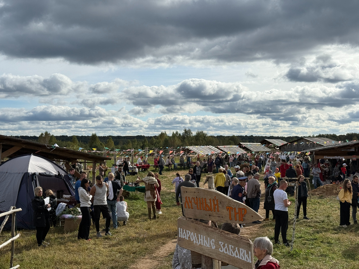 На площадке фестиваля