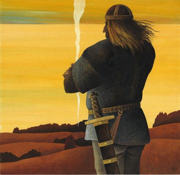 Иллюстрации к эстонскому национальному эпосу "Калевипоэг"