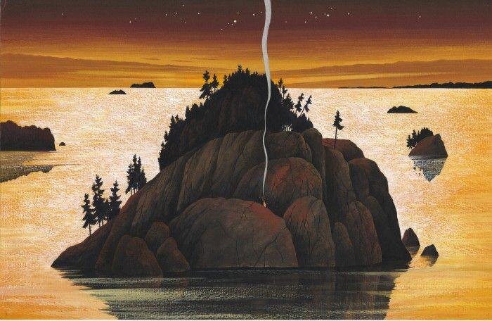 Иллюстрации к эстонскому национальному эпосу "Калевипоэг"