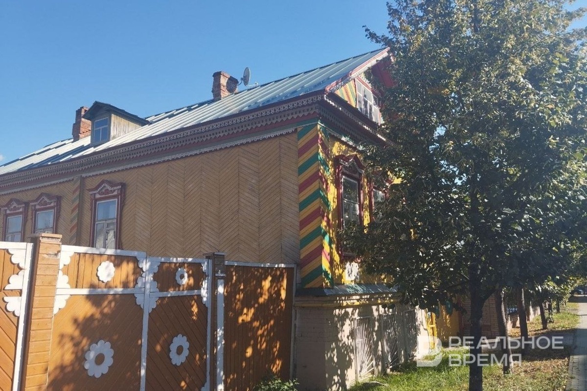    Дом Исанбаевых, а ныне — Шамсутдиновых. Радиф Кашапов / realnoevremya.ru