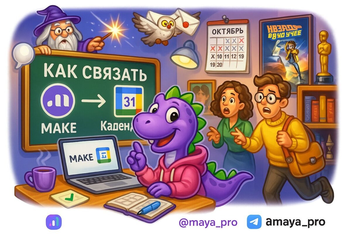    Автоматизация через Make.com и Google Календарь: как забыть о рутине и начать жить! Артур Хорошев