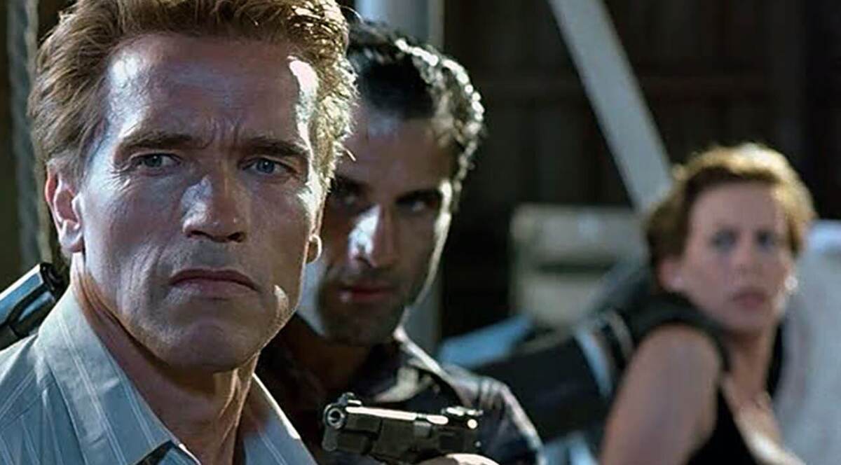 Фильм "Правдивая ложь" - в главной роли Арнольд Шварценеггер