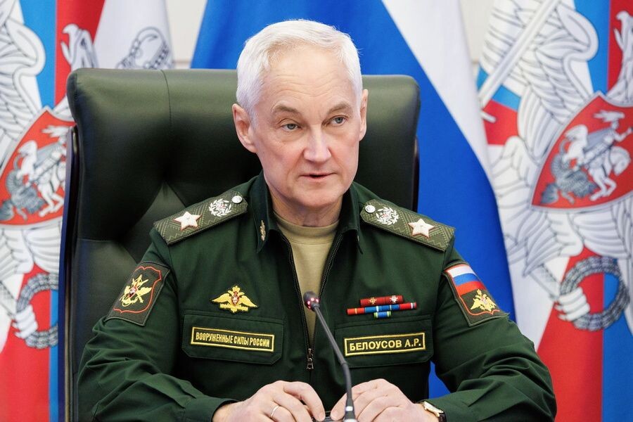    Министр обороны России Андрей Белоусов / Источник: © Вадим Савицкий/пресс-служба Минобороны РФ/ТАСС