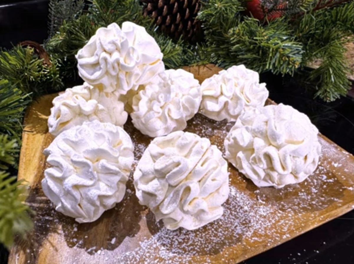 Апельсиновые снежки: рецепт зефира, который тает во рту