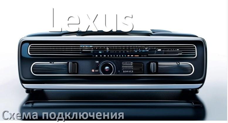 
Схема подключения магнитолы Lexus на Андроид