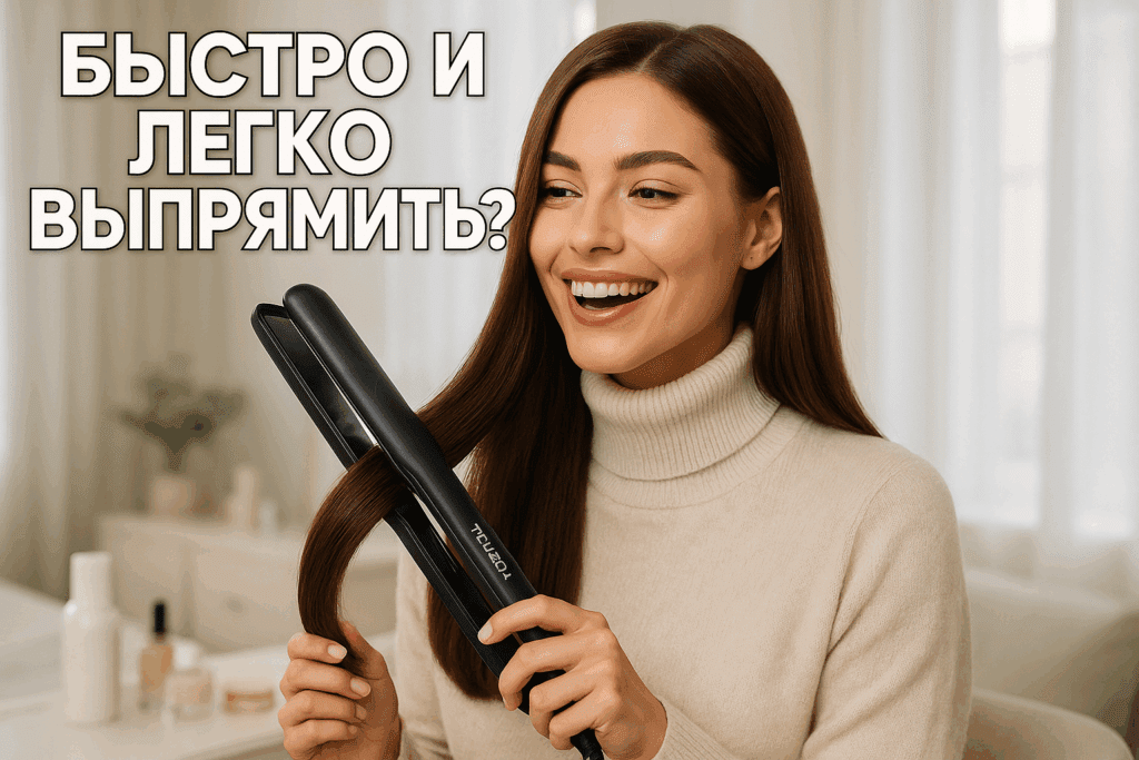    Как выпрямить густые волосы: гид для тех, кто не хочет тратить всё утро TELZEN