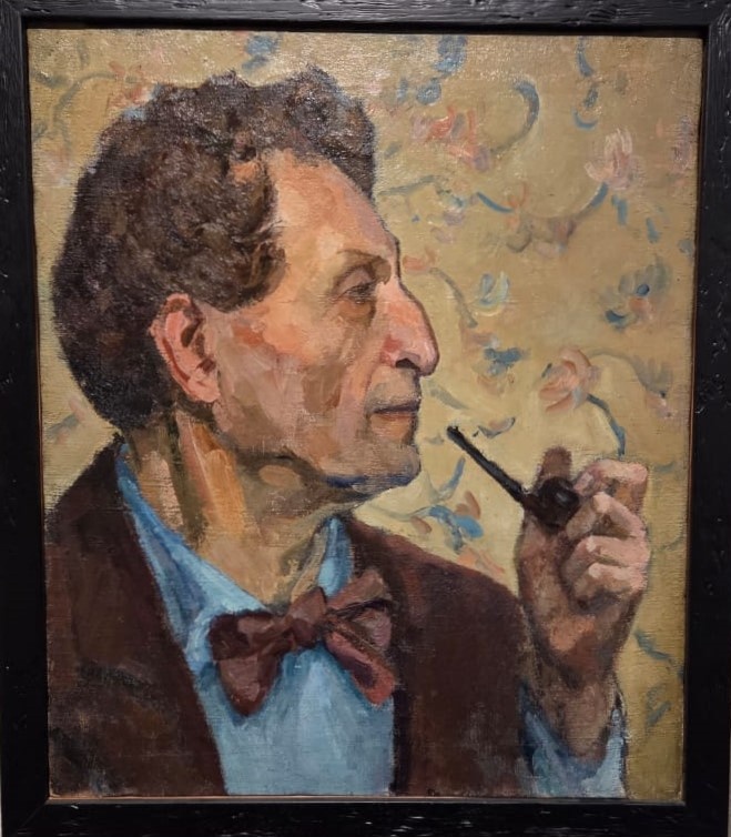 Александр Осмеркин. Автопртрет 1941-1947 Собрание Романа Бабичева