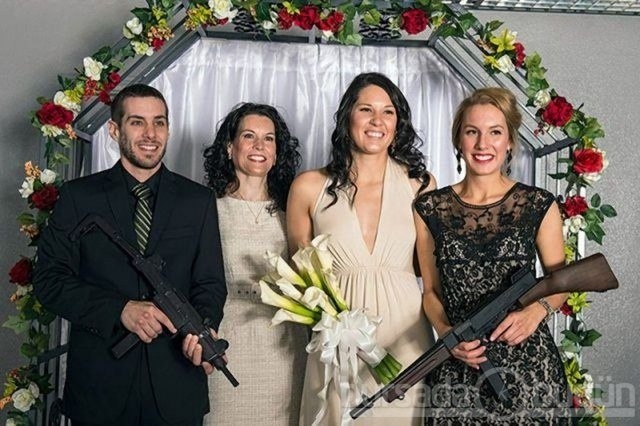 Стрелки американские на свадьбе готовы.  фото: картинки яндекс.