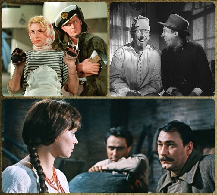 фотоколлаж - Назовите актёра по его работам в трёх фильмах. Тест