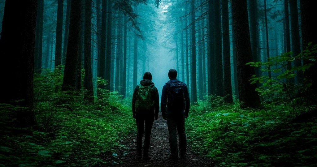 Рассказ о мистическом попутчике в лесу