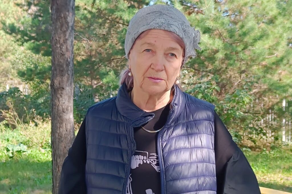    Мама героя Ольга Шнякова. Фото редакции