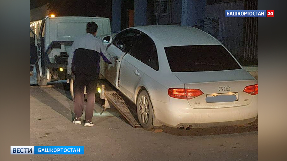    В Башкирии поймали пьяного 17-летнего студента без прав