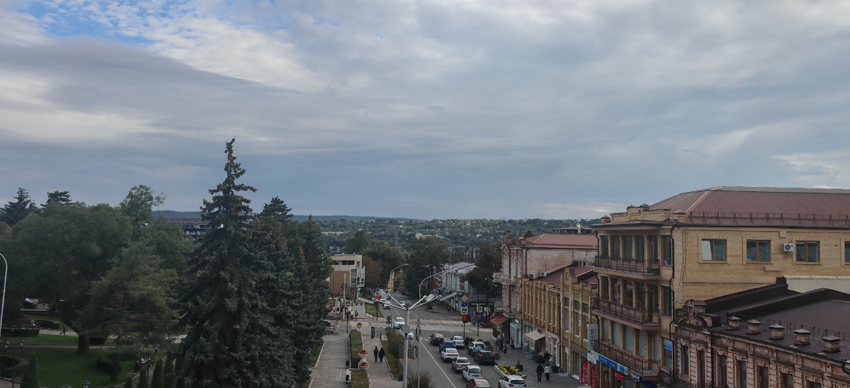 Вид с балкона