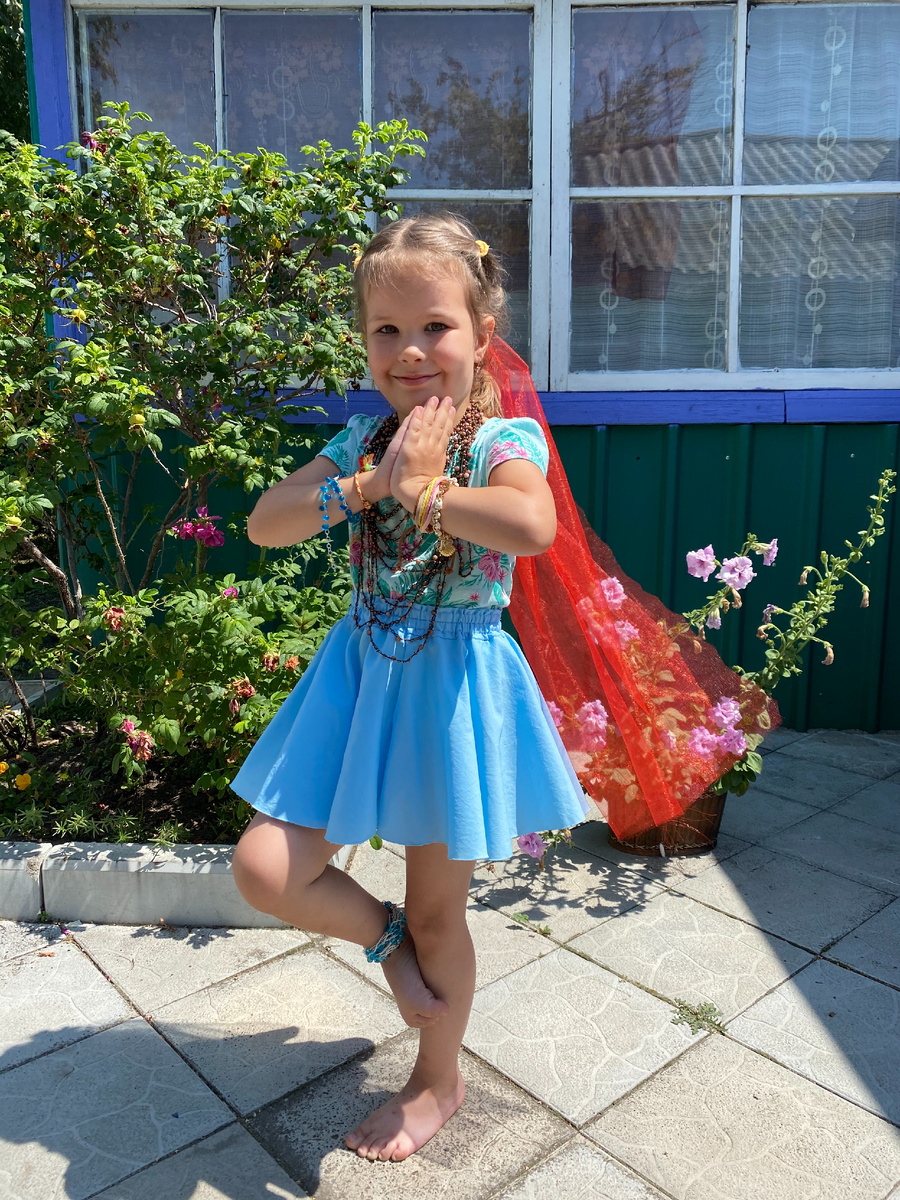 Марьяша в индийском оразе. 2020 г. фото автора.