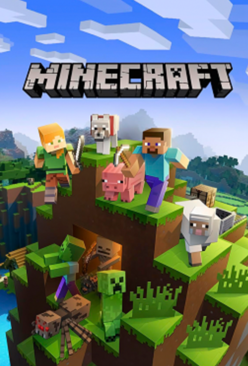 Обложка Майнкрафта, Bedrock версии.