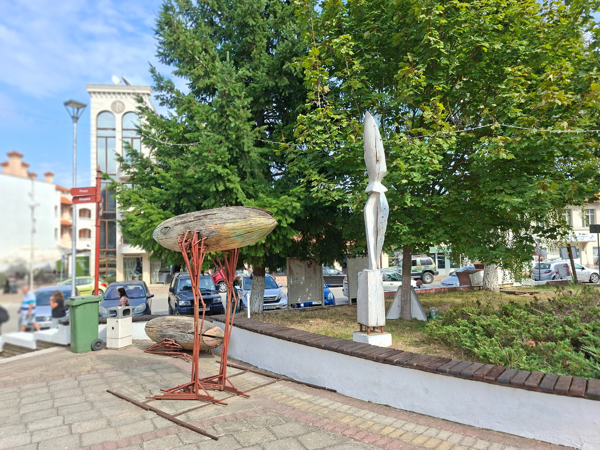 фото автора  центр города Бяла