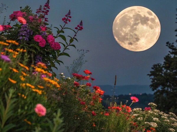   Лунный календарь на октябрь 2025 год Вера Курилыч