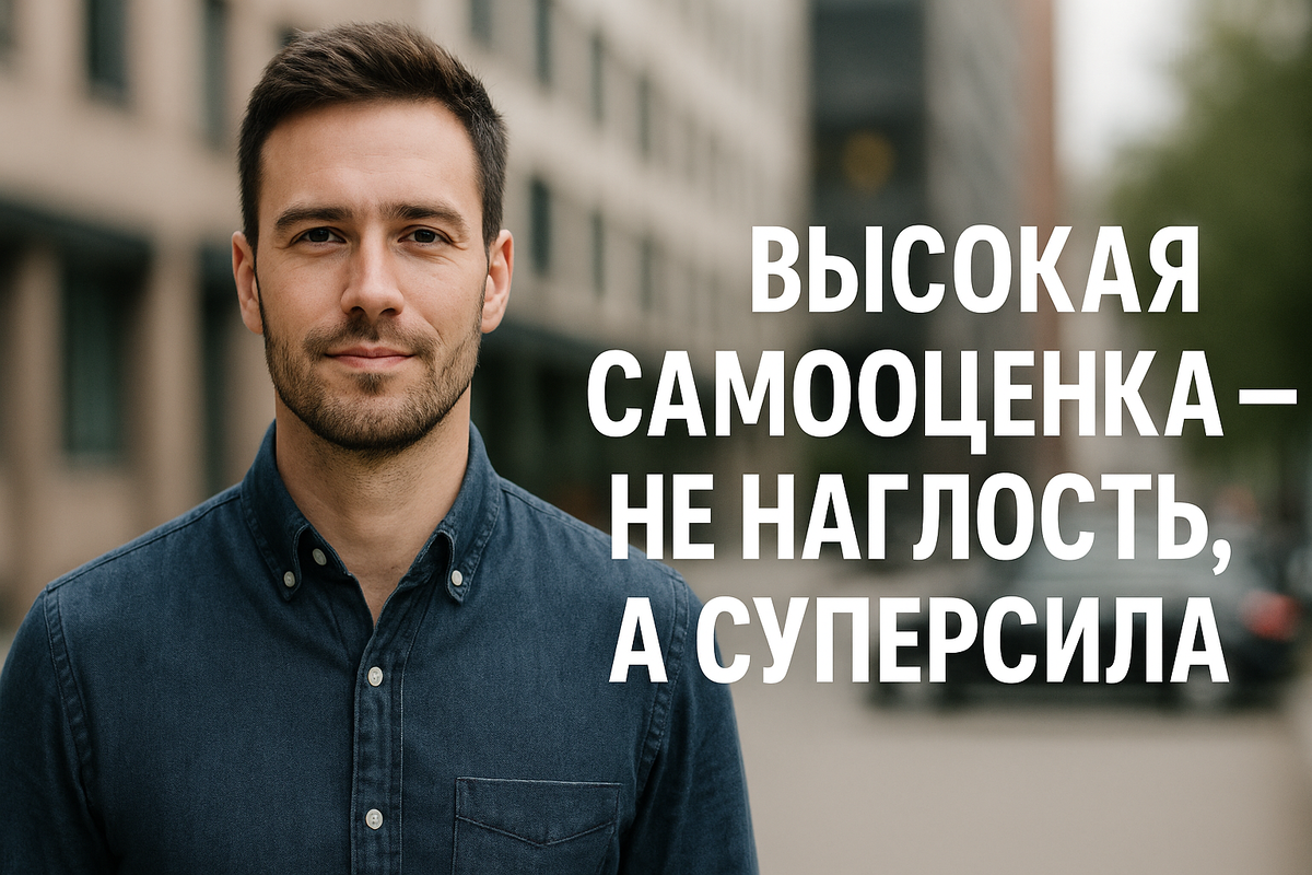 Высокая самооценка — не наглость, а суперсила