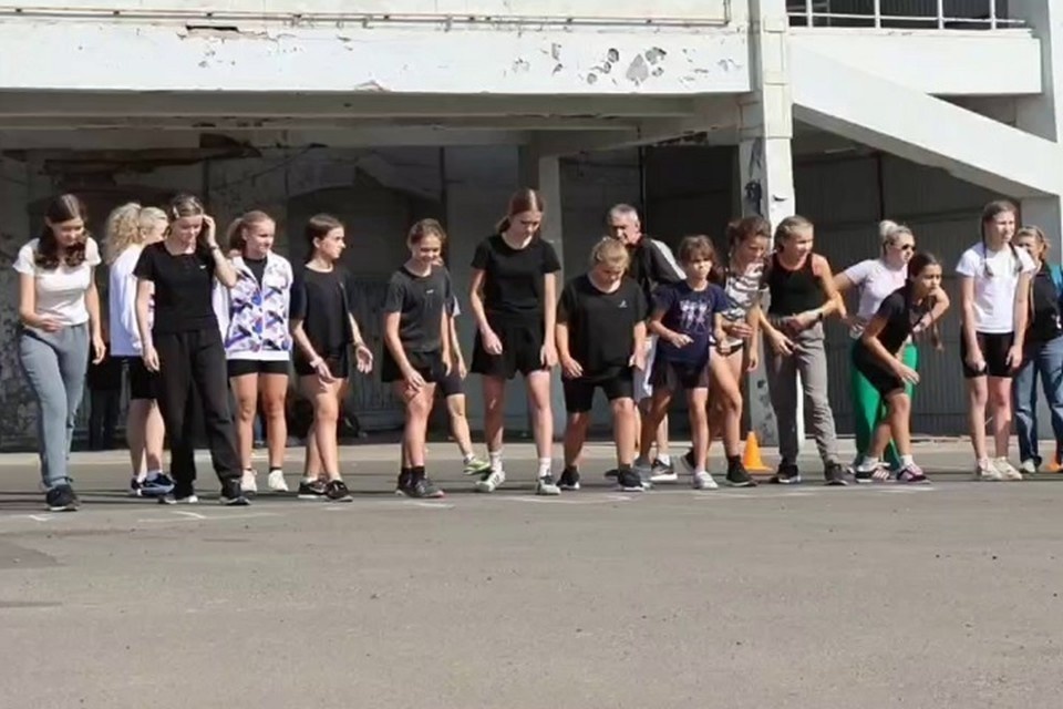    В Донецке прошли соревнования по легкой атлетике в рамках «Кросса нации». Фото: ТГ/Ширшов