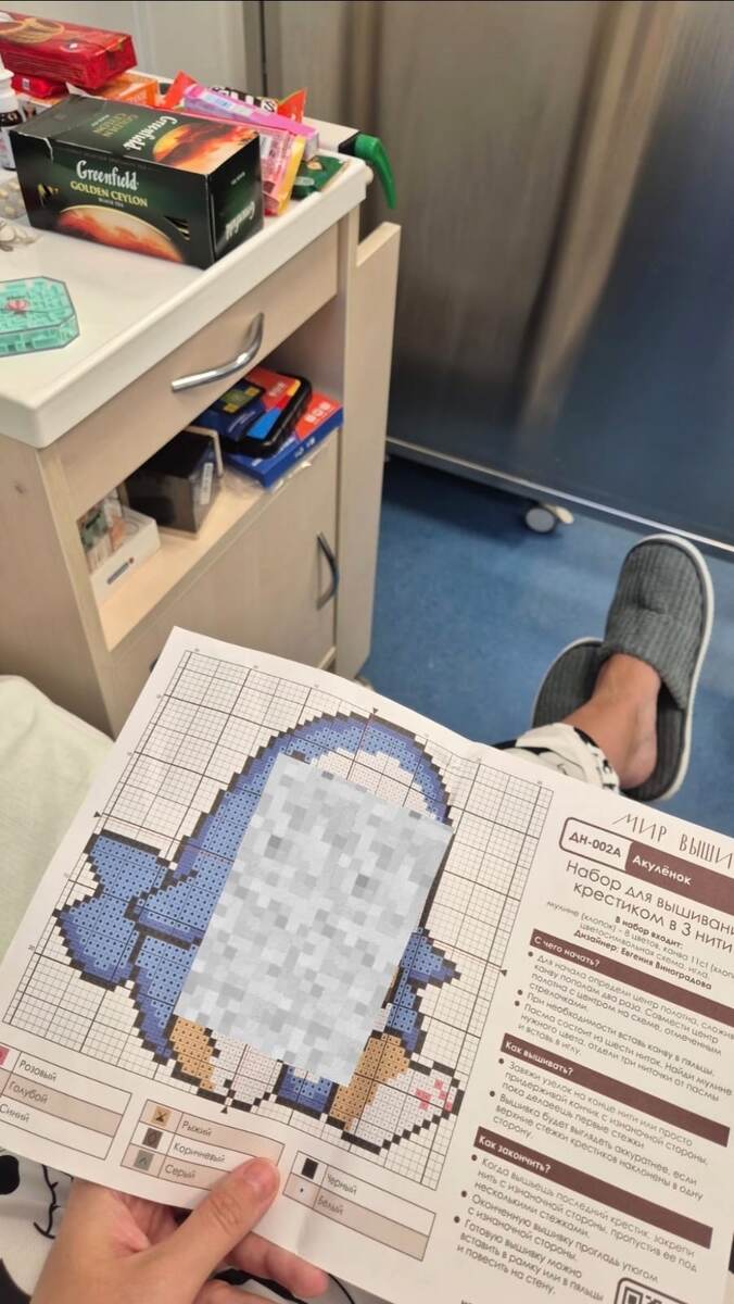 Моё фото схемы из набора