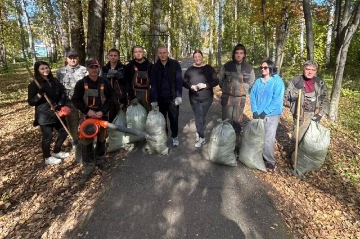    Томичи собрали три кубометра мусора на ул. 19-й Гв. Дивизии