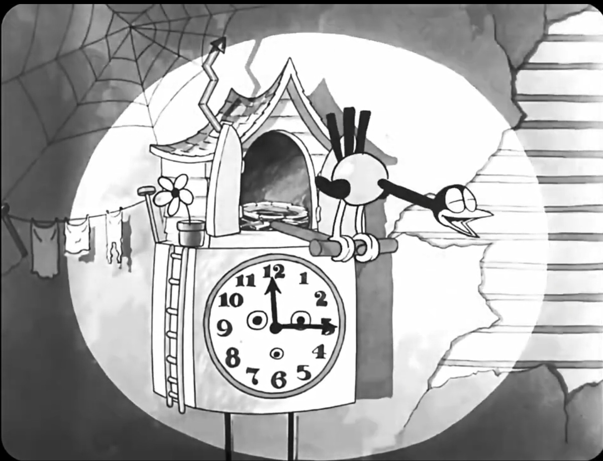 Кадр из мультфильма "The Cuckoo Murder Case" 1930
