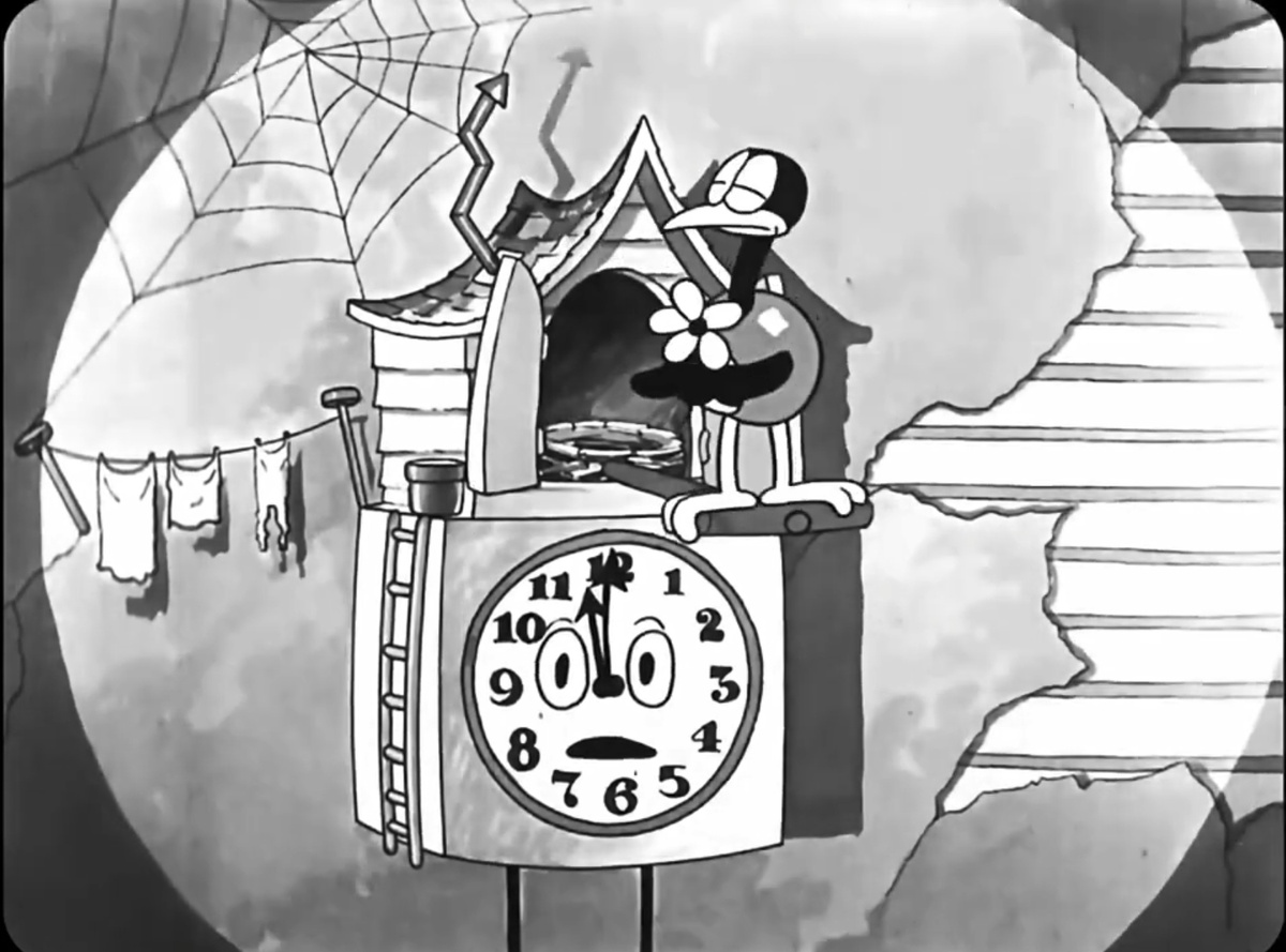 Кадр из мультфильма "The Cuckoo Murder Case" 1930
