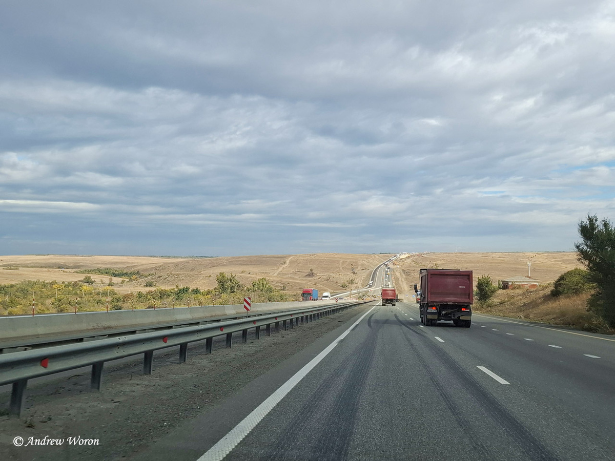 Трасса М-4 Дон, долина реки Лихая