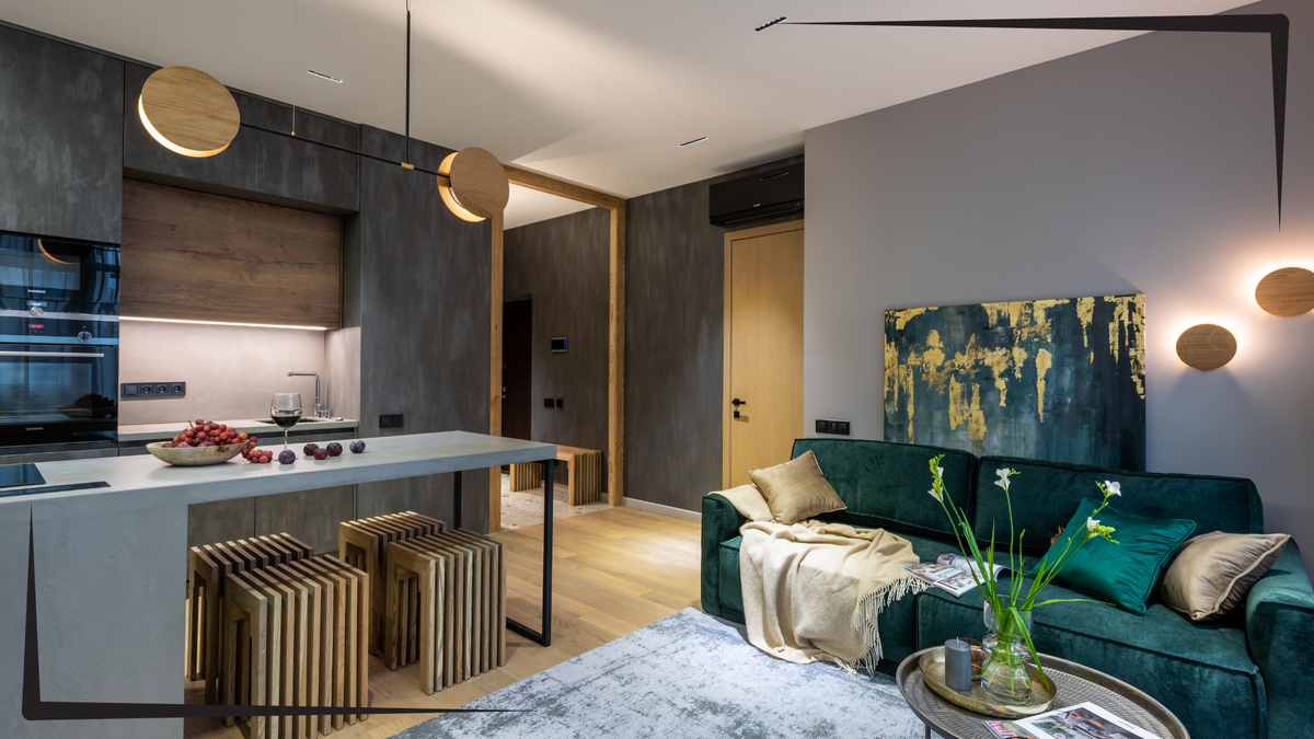 Система программируемого света. Интерьер. Дизайн квартиры. Свет в квартире.