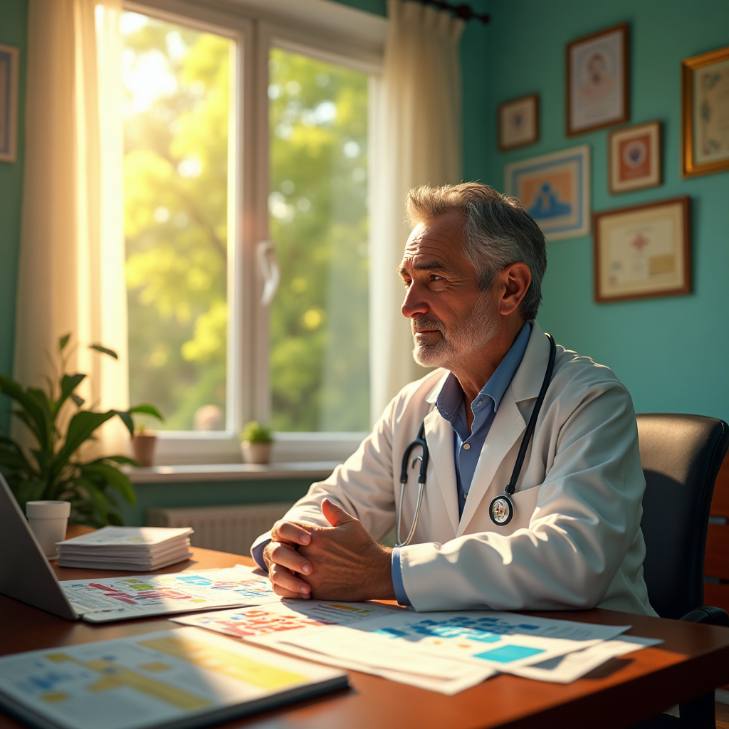 Доктор Морозов, эндокринолог с тридцатилетним стажем