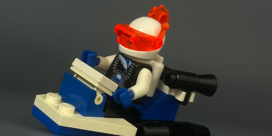 Обзор набора Lego 1731 “Snow Scooter” (Снежный скутер)