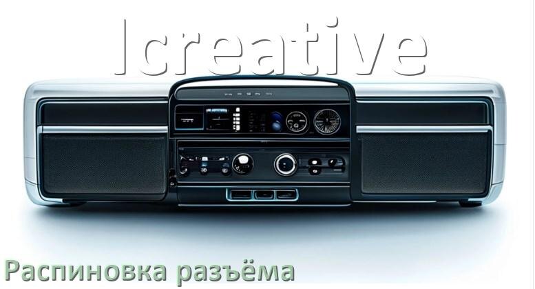 
Распиновка разъёма магнитолы Icreative Андроид по цветам проводов