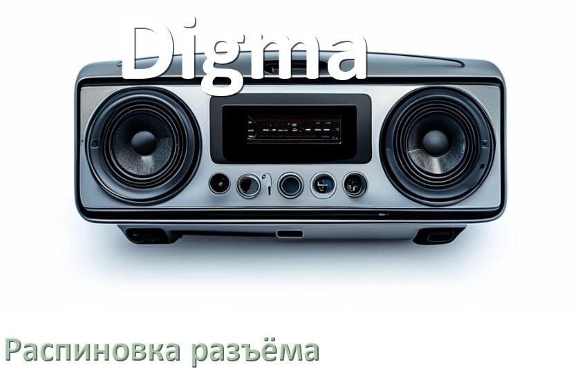 
Распиновка разъёма магнитолы Digma Андроид по цветам проводов