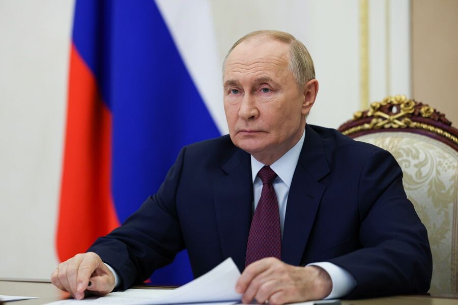    Владимир Путин / Источник: © Вячеслав Прокофьев/пресс-служба президента РФ/ТАСС