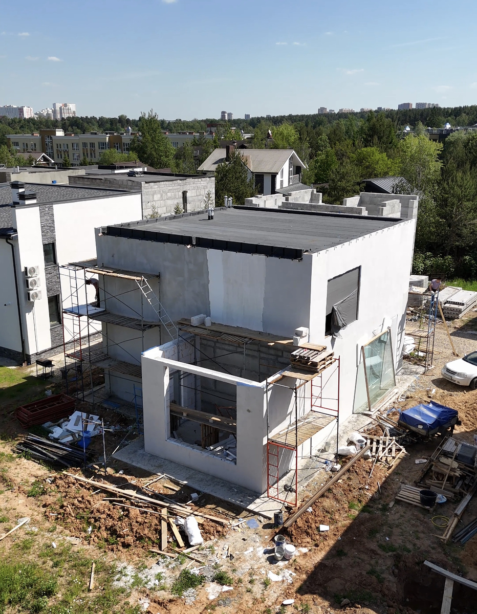 Отделочные работы после строительства 