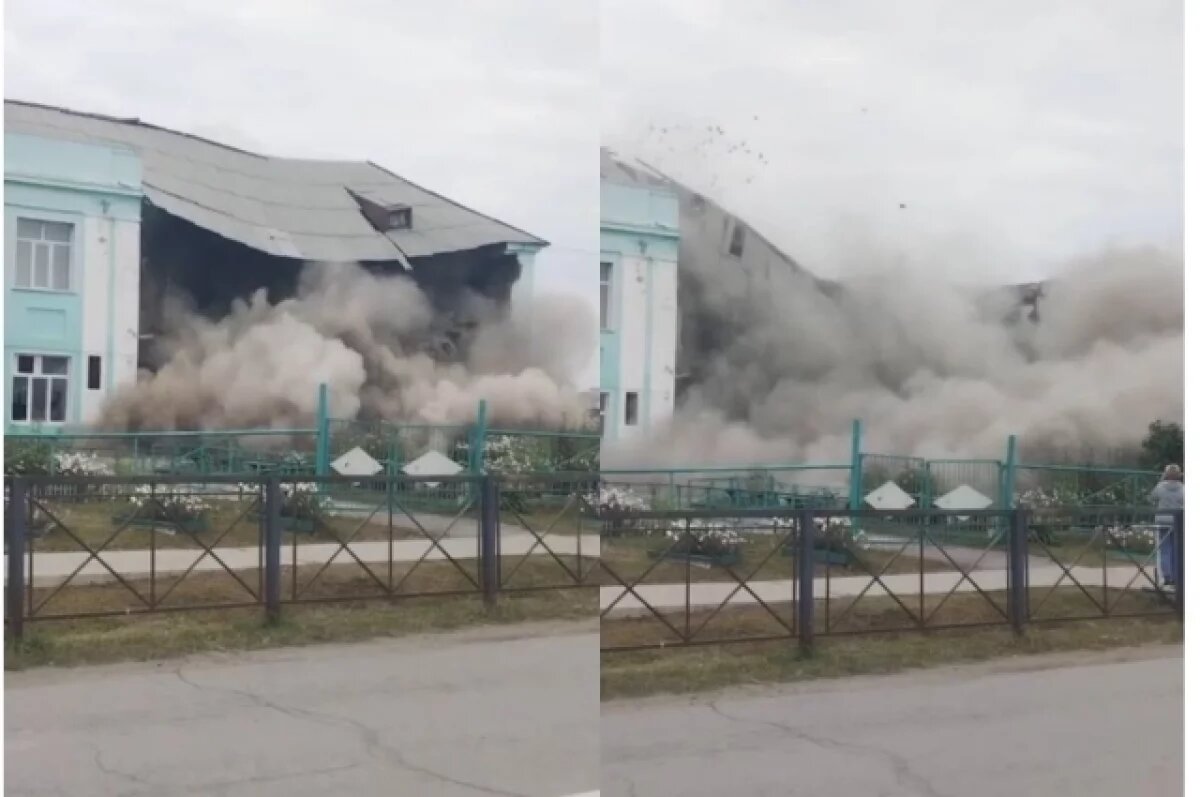    Архитектор Поповский назвал вероятную причину обрушения школы в Татарске