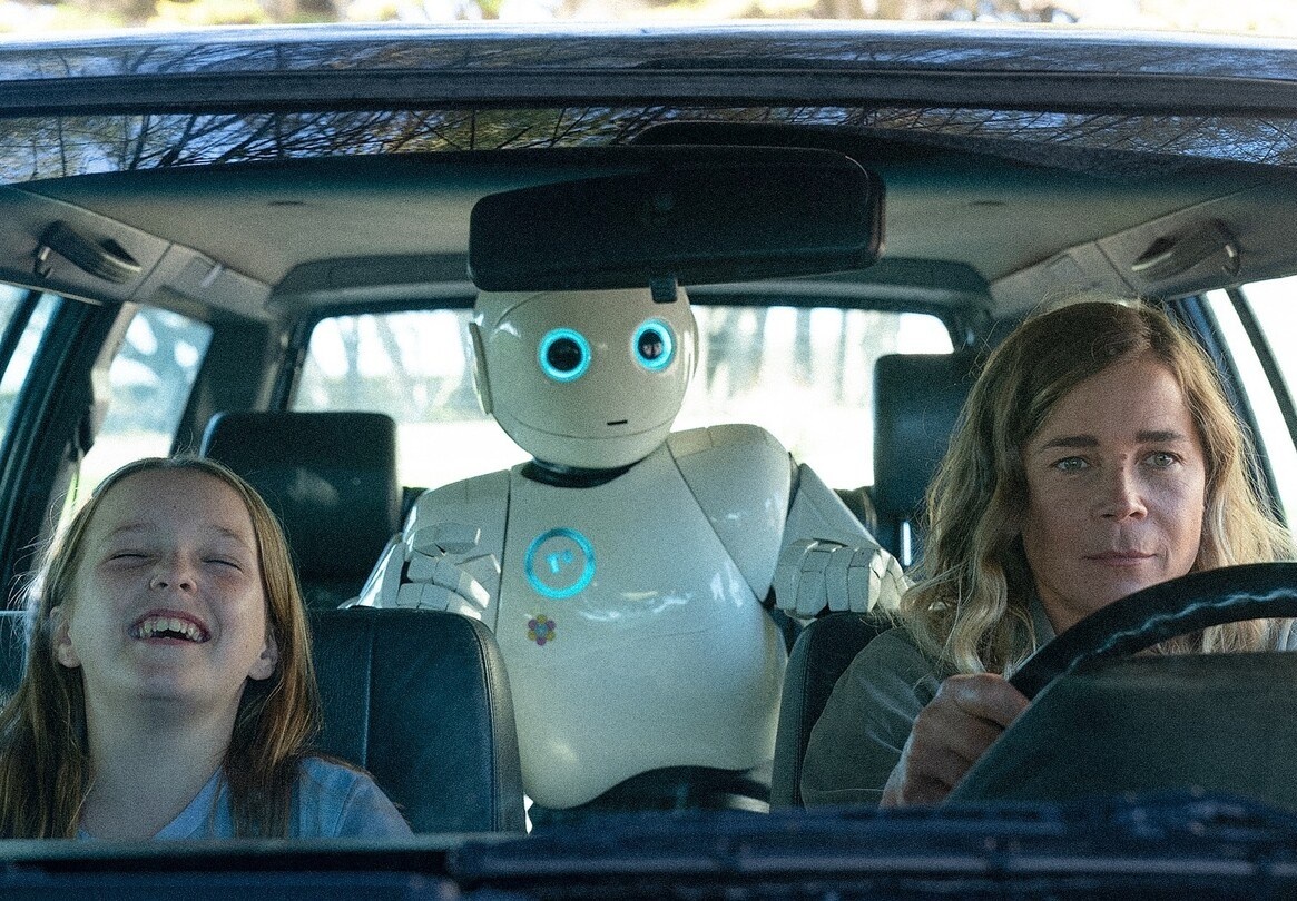 Кадр из фильма "Робот по имени Тэо".