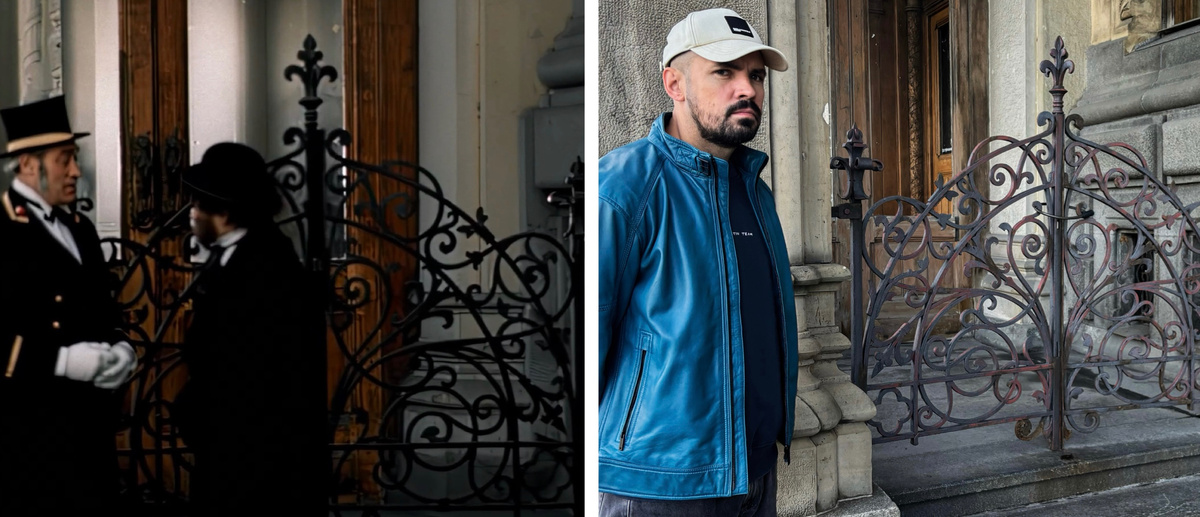 Двигаясь по следам серии «Король шантажа», приходим на Дворцовую набережную.